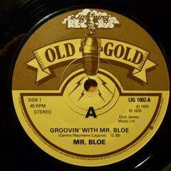 Mr. Bloe Groovin' With Mr. Bloe USED VINYL 7INCH 45 RPM STEREO