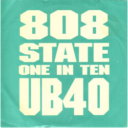 808 State / UB40 One In Ten USED VINYL 7INCH SINGLE 45 RPM