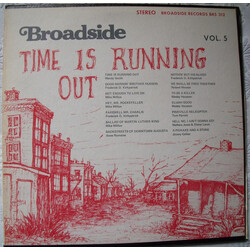 Various Time Is Running Out (Broadside VOL. 5) Vinyl LP USED