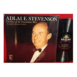 Adlai Stevenson The Voice Of The Uncommon Man Vinyl LP USED