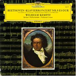 Ludwig van Beethoven / Wilhelm Kempff / Berliner Philharmoniker / Ferdinand Leitner Klavierkonzert Nr. 5 Es-dur Vinyl LP USED