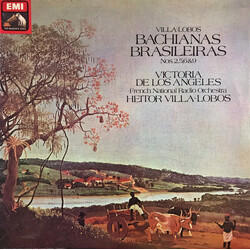 Heitor Villa-Lobos / Victoria De Los Angeles / Orchestre National De France Villa-Lobos / Bachianas Brasileiras Nos. 2, 5, 6, & 9 Vinyl LP USED