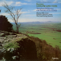Ivor Gurney / Ralph Vaughan Williams / Martyn Hill / Graham Johnson (2) / Coull Quartet Ludlow And Teme / On Wenlock Edge Vinyl LP USED