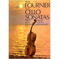Pierre Fournier / Jean Fonda Sonatas For Cello & Piano Vinyl LP USED