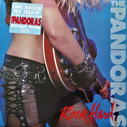 The Pandoras Rock Hard Vinyl LP USED