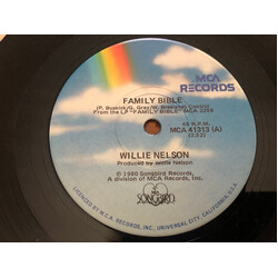 Willie Nelson Family Bible USED VINYL 7INCH 45 RPM SINGLE