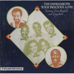 The Impressions For Your Precious Love Vinyl LP USED