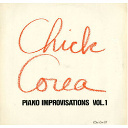 Chick Corea Piano Improvisations Vol. 1 Vinyl LP USED