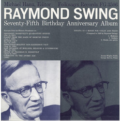 Raymond Swing Seventy-Fifth Brithday Anniversary Album Vinyl LP USED