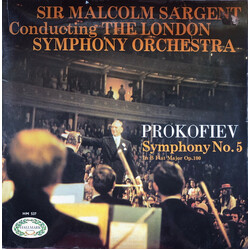 Sergei Prokofiev / Sir Malcolm Sargent / London Symphony Orchestra Symphony No. 5 In B Flat Major Op. 100 Vinyl LP USED