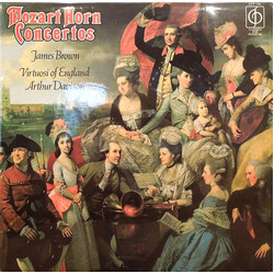 Wolfgang Amadeus Mozart / James W. Brown (2) / The Virtuosi Of England / Arthur Davison Mozart Horn Concertos Vinyl LP USED