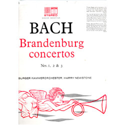 Johann Sebastian Bach / Hamburger Kammerorchester Brandenburg Concertos, Volume One Vinyl LP USED