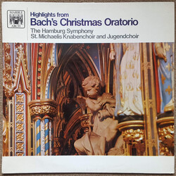 Johann Sebastian Bach / Hamburger Symphoniker / Knabenchor und Jugendchor St. Michaelis, Hamburg Highlights From Bach's Christmas Oratorio Vinyl LP US