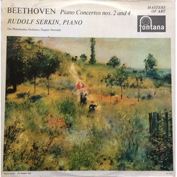 Ludwig van Beethoven / Rudolf Serkin / The Philadelphia Orchestra / Eugene Ormandy Piano Concerto No.2 / Piano Concerto No.4 Vinyl LP USED