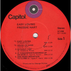 Freddie Hart Easy Loving Vinyl LP USED