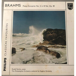 Johannes Brahms / Rudolf Serkin / The Philadelphia Orchestra / Eugene Ormandy Piano Concerto No. 2 In B Flat, Op.83 Vinyl LP USED