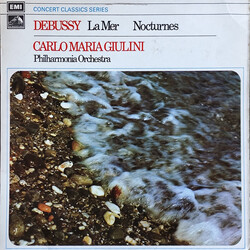 Claude Debussy / Carlo Maria Giulini / Philharmonia Orchestra La Mer - Nocturnes Vinyl LP USED