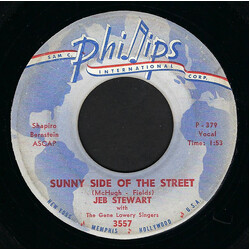 Jeb Stuart / The Gene Lowery Singers Sunny Side Of The Street USED VINYL 7INCH 45 RPM SINGLE