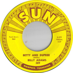 Billy Adams (13) Betty And Dupree USED VINYL 7INCH 45 RPM