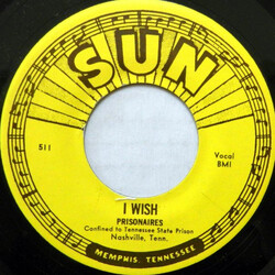 The Prisonaires I Wish / All Alone And Lonely USED VINYL 7INCH 45 RPM SINGLE