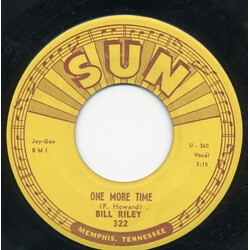 Billy Lee Riley One More Time / Got The Water Boiling USED VINYL 7INCH 45 RPM