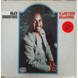 Alex Bradford A Lifetime Believing Vinyl LP USED