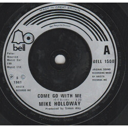 Mike Holoway Come Go With Me USED VINYL 7INCH 45 RPM SINGLE