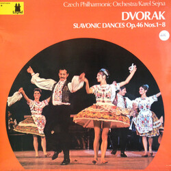 Antonín Dvořák / The Czech Philharmonic Orchestra / Karel Šejna Slavonic Dances Op.46 Nos.1-8 Vinyl LP USED