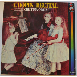 Cristina Ortiz Chopin recital Vinyl LP USED