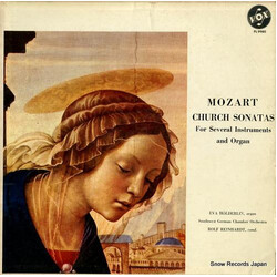 Wolfgang Amadeus Mozart / Eva Hölderlin / Südwestdeutsches Kammerorchester / Rolf Reinhardt Church Sonatas For Several Instruments And Organ Vinyl LP 