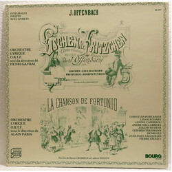 Jacques Offenbach Lischen And Fritzchen / Fortunio's Song Vinyl LP USED