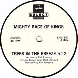 Mighty Race Of Kings Trees In The Breeze USED VINYL 12INCH 45 RPM PROMO