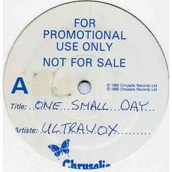 Ultravox One Small Day USED VINYL 12INCH 45 RPM PROMO