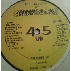 Hugh Griffiths (3) Breaking Up USED VINYL 12INCH SINGLE