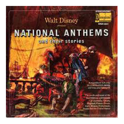 Walt Disney National Anthems And Their Stories Vinyl LP USED