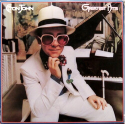 Elton John Greatest Hits Vinyl LP USED