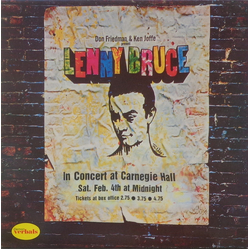 Lenny Bruce In Concert At Carnegie Hall Vinyl LP USED