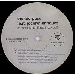 Thunderpuss / Jocelyn Enriquez So Fabulous So Fierce (Freak Out) USED VINYL 12INCH
