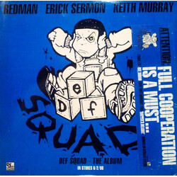 Def Squad Full Cooperation USED VINYL 12INCH PROMO