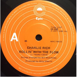 Charlie Rich Rollin' With The Flow / To Sing A Love Song USED VINYL 7INCH 45 RPM SINGLE