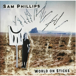 Sam Phillips World On Sticks Vinyl LP USED