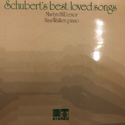 Martyn Hill / Nina Walker / Franz Schubert Schubert's Best Loved Songs Vinyl LP USED