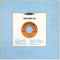 Various Rare Rockabilly Volume III Vinyl LP USED