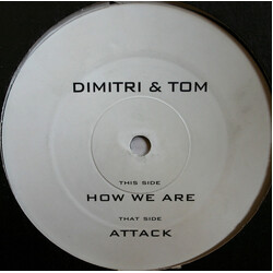 Dimitri & Tom How We Are USED VINYL 12INCH