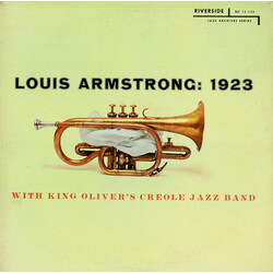 Louis Armstrong / King Oliver's Creole Jazz Band Louis Armstrong: 1923 Vinyl LP USED