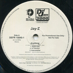 Jay-Z / UGK Anything / Big Pimpin' USED VINYL 12INCH 33 S RPM SINGLE PROMO