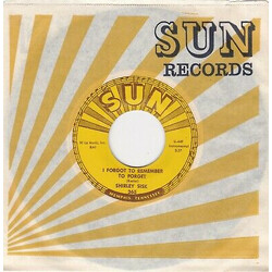 Shirley Sisk I Forgot To Remember To Forget USED VINYL 7INCH 45 RPM SINGLE