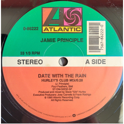 Jamie Principle Date With The Rain Vinyl 12" USED