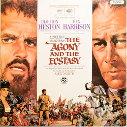 Alex North The Agony And The Ecstasy Vinyl LP USED