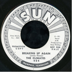 The Climates Breaking Up Again / No You For Me USED VINYL 7INCH 45 RPM PROMO